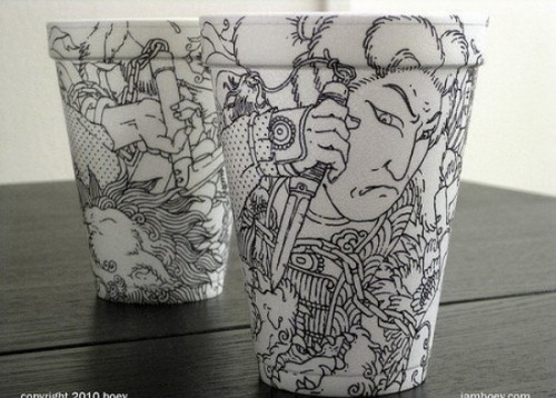 ly giấy, cốc giấy, papercups